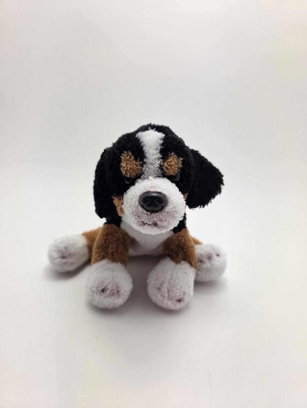 Russ "Mountain Dog" the Bernese Mountain Dog Stuffed Animal Soft (Small 4 inch)